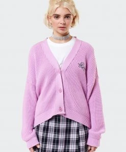 Minga London Angelic Pink Knitted Cardigan Clothing