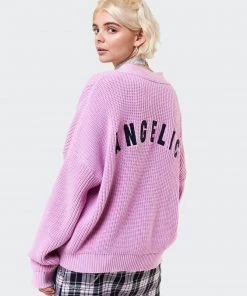 Minga London Angelic Pink Knitted Cardigan Clothing