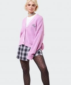 Minga London Angelic Pink Knitted Cardigan Clothing
