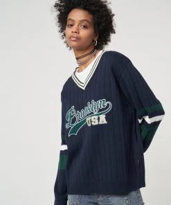 Minga London Clothing Brooklyn USA Striped Jumper