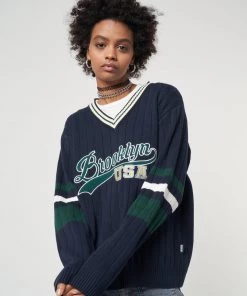 Minga London Clothing Brooklyn USA Striped Jumper