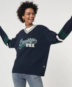 Minga London Clothing Brooklyn USA Striped Jumper