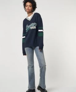 Minga London Clothing Brooklyn USA Striped Jumper