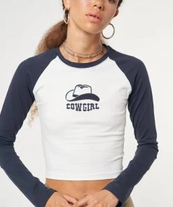 Minga London Cowgirl Hat Baseball Tee Clothing
