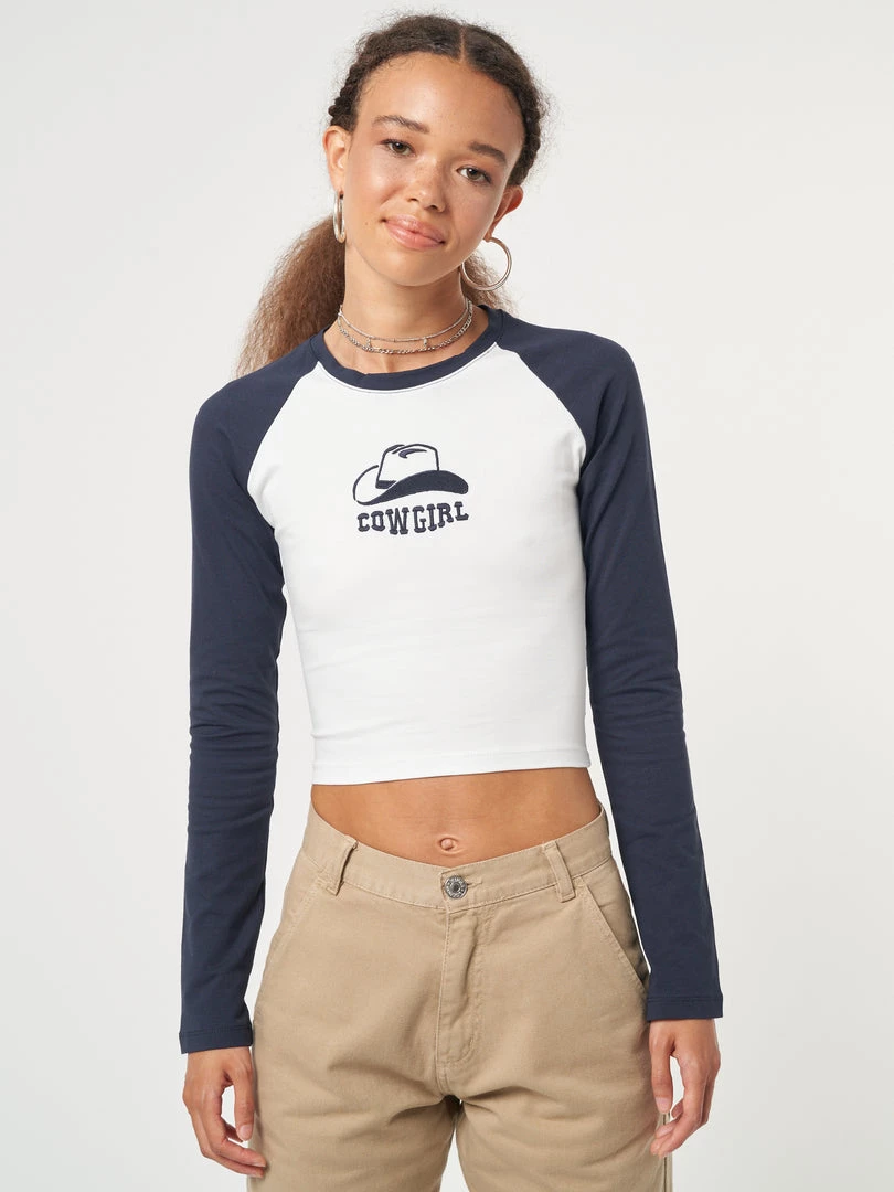 Minga London Cowgirl Hat Baseball Tee Clothing