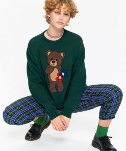 Minga London Cute Teddy Bear Knitted Jumper