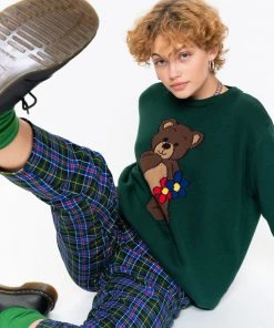 Minga London Cute Teddy Bear Knitted Jumper