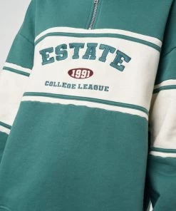 Minga London Estate Half-Zip Sweatshirt Clothing