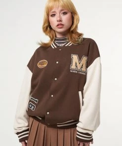 Minga London Clothing Alexis Varsity Bomber Jacket