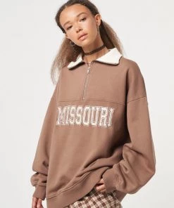 Minga London Missouri Half-Zip Sweatshirt Clothing