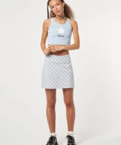 Minga London Nellie Plaid Mini Skirt Clothing