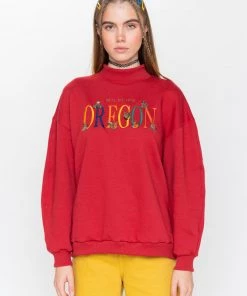 Minga London Oregon Oversized High Neck Sweater