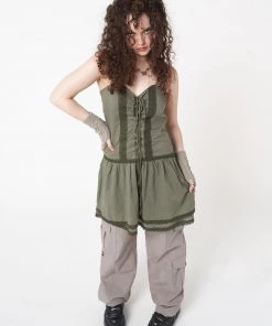 Minga London Clothing Dana Lace Up Corset Dress