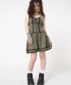 Minga London Clothing Dana Lace Up Corset Dress