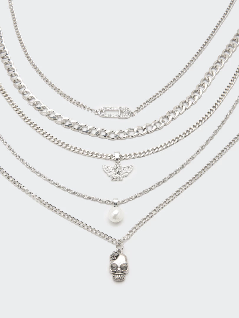 Minga London Grunge Forever Necklace Set Clothing