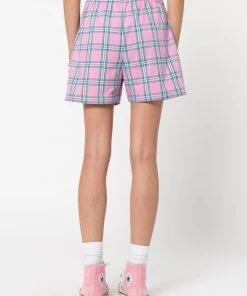 Minga London Hannah Boxer Plaid Shorts