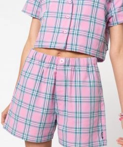 Minga London Hannah Boxer Plaid Shorts