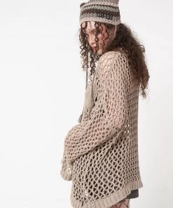 Minga London Clothing Metamorphosis Open Knit Jumper