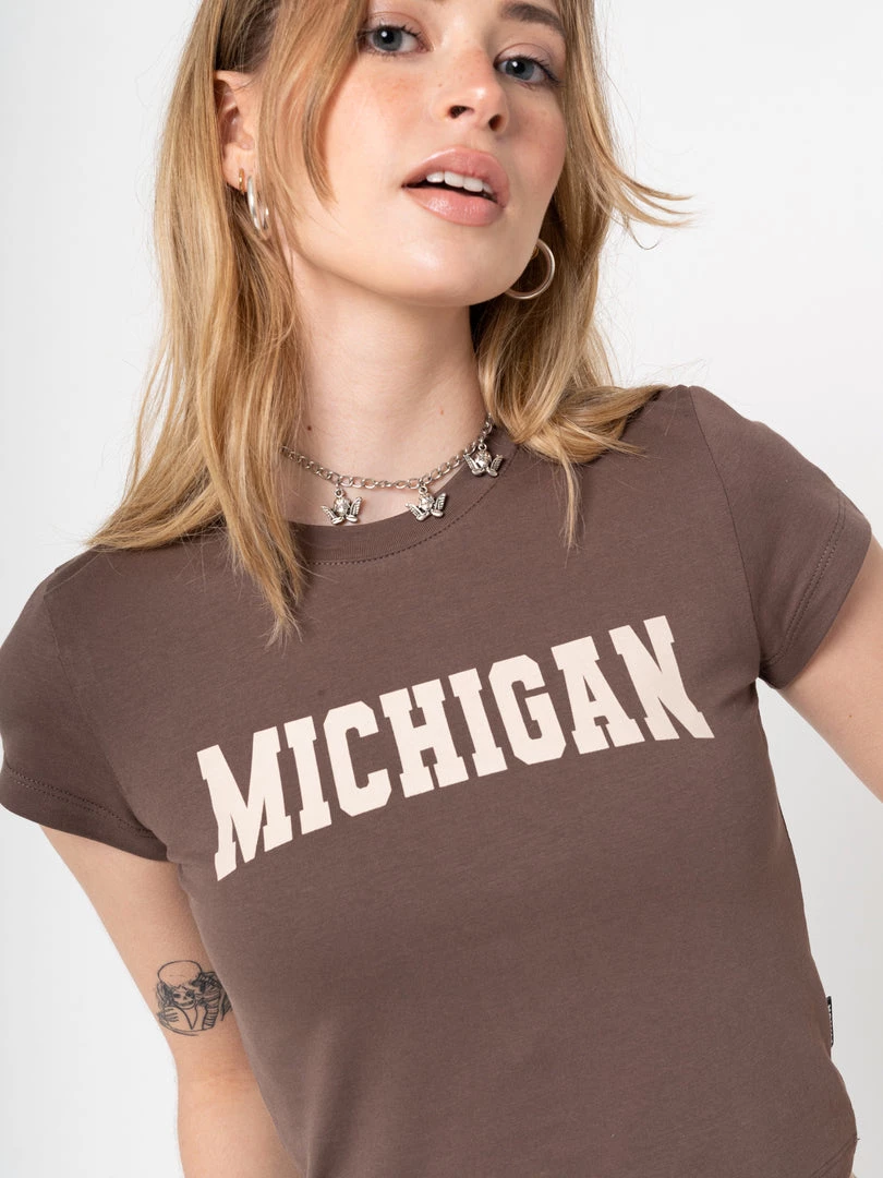 Minga London Michigan Crop Tee
