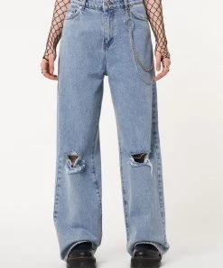 Minga London Clothing Angel Girl Wide Leg Jeans