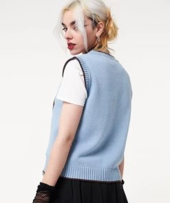 Minga London Argyle Knitted Sweater Vest