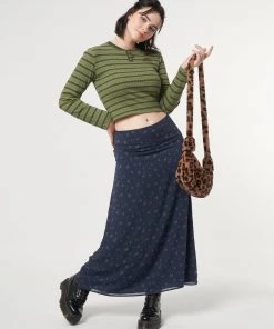 Minga London Clothing Fluffy Leopard Print Crossbody Bag