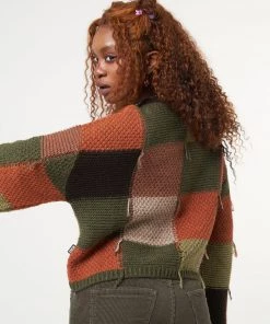 Minga London Free Spirit Patchwork Embroidered Jumper