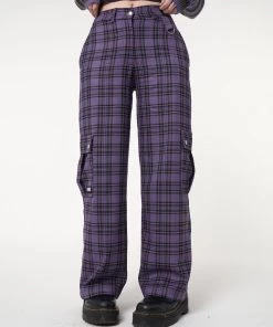 Minga London Harlow Plaid Utility Pants Clothing