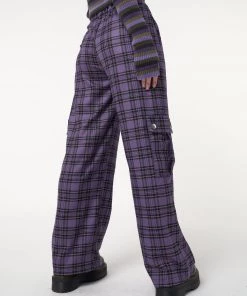 Minga London Harlow Plaid Utility Pants Clothing