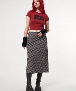 Minga London I See You Eye Graphic Crop Tee