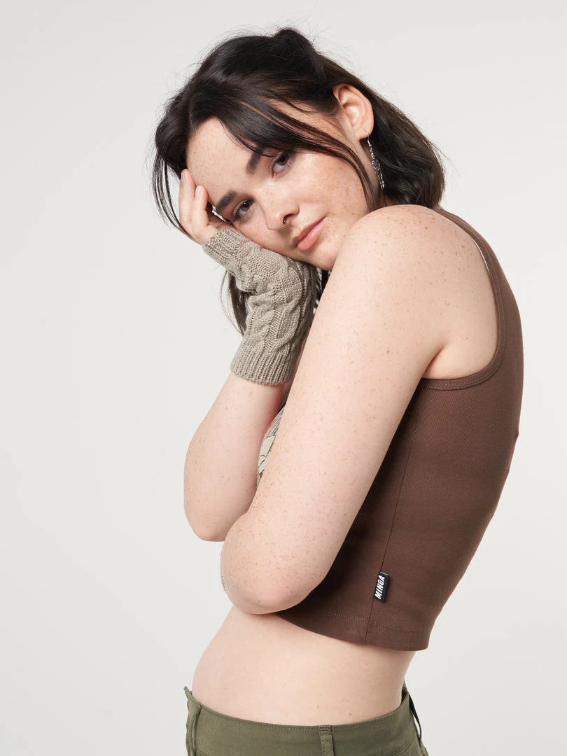 Minga London Imaginarium Diamante Vest Top