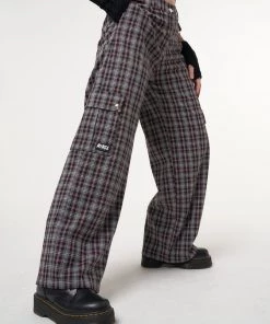 Minga London Margo Plaid Utility Pants Most Wanted