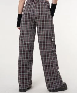 Minga London Margo Plaid Utility Pants Most Wanted