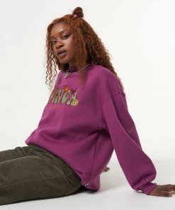 Minga London Minga Flowers & Butterflies High Neck Sweater