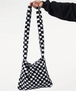 Minga London Minga X Betty Boop Check Fluffy Bag