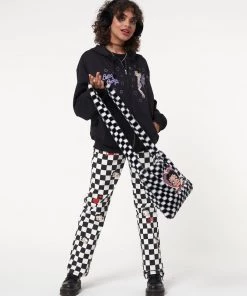 Minga London Minga X Betty Boop Check Fluffy Bag