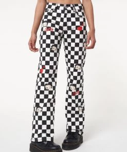 Minga London Clothing Minga X Betty Boop Check Jeans