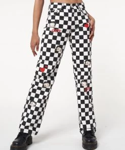 Minga London Clothing Minga X Betty Boop Check Jeans