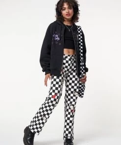 Minga London Clothing Minga X Betty Boop Check Jeans