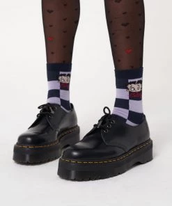 Minga London Minga X Betty Boop Check Socks Clothing