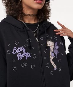 Minga London Minga X Betty Boop Hoodie Jacket