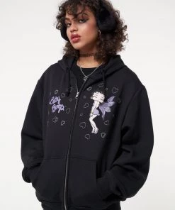 Minga London Minga X Betty Boop Hoodie Jacket
