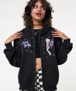 Minga London Minga X Betty Boop Hoodie Jacket