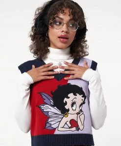 Minga London Minga X Betty Boop Knit Vest Clothing