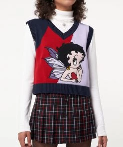 Minga London Minga X Betty Boop Knit Vest Clothing