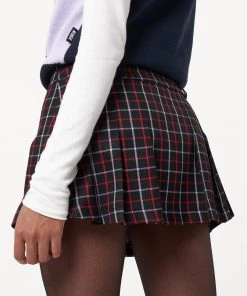Minga London Minga X Betty Boop Plaid Mini Skirt Clothing
