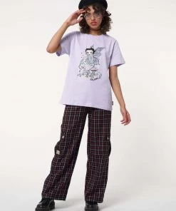 Minga London Clothing Minga X Betty Boop Plaid Utility Pants