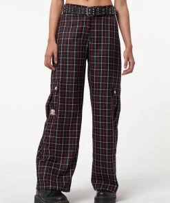 Minga London Clothing Minga X Betty Boop Plaid Utility Pants