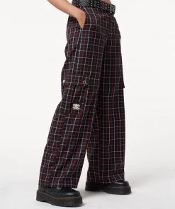 Minga London Clothing Minga X Betty Boop Plaid Utility Pants