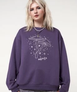Minga London Clothing Mystic Mushrooms Sweater